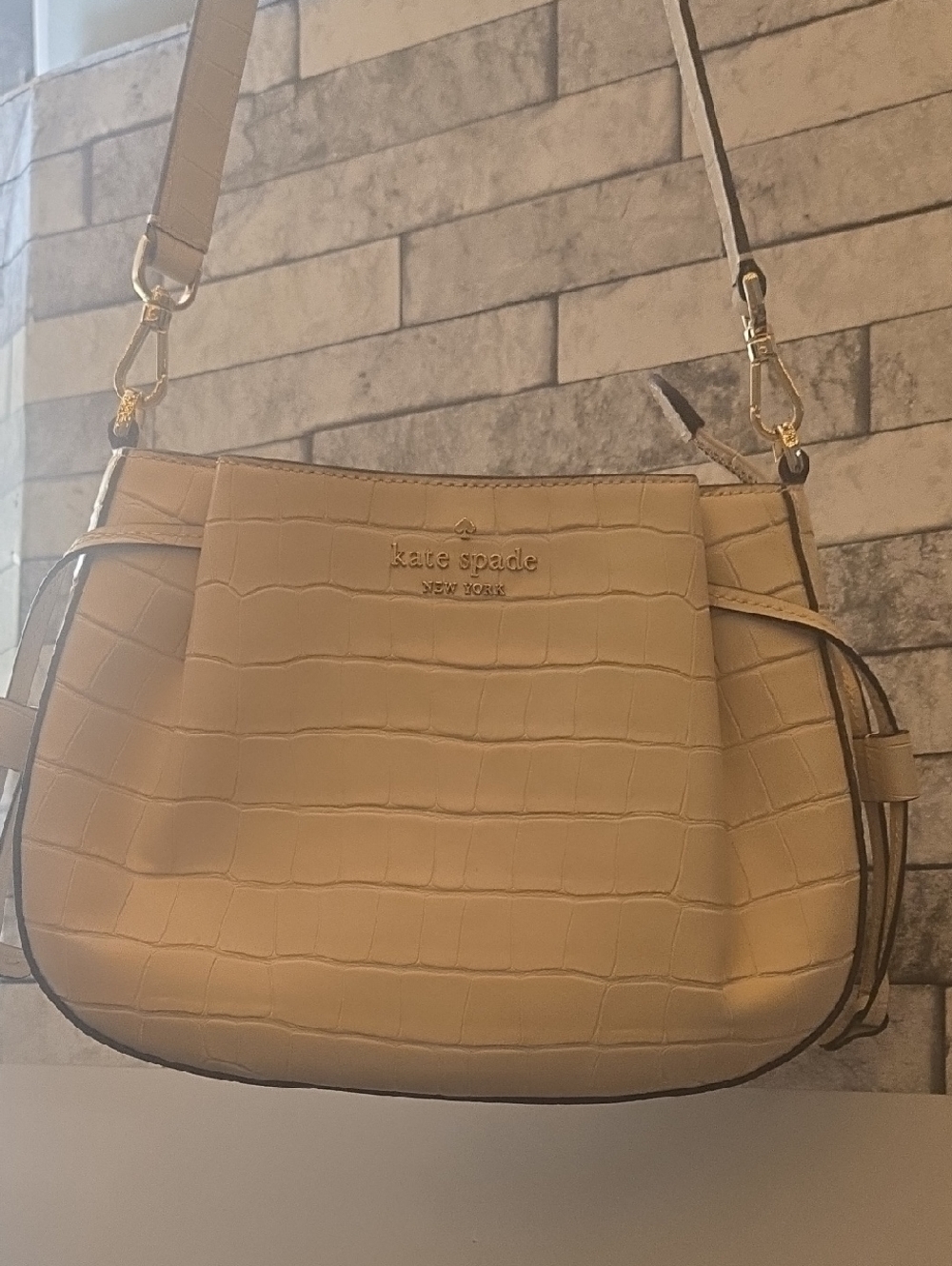 Kate Spade Croc Embossed Crossbody